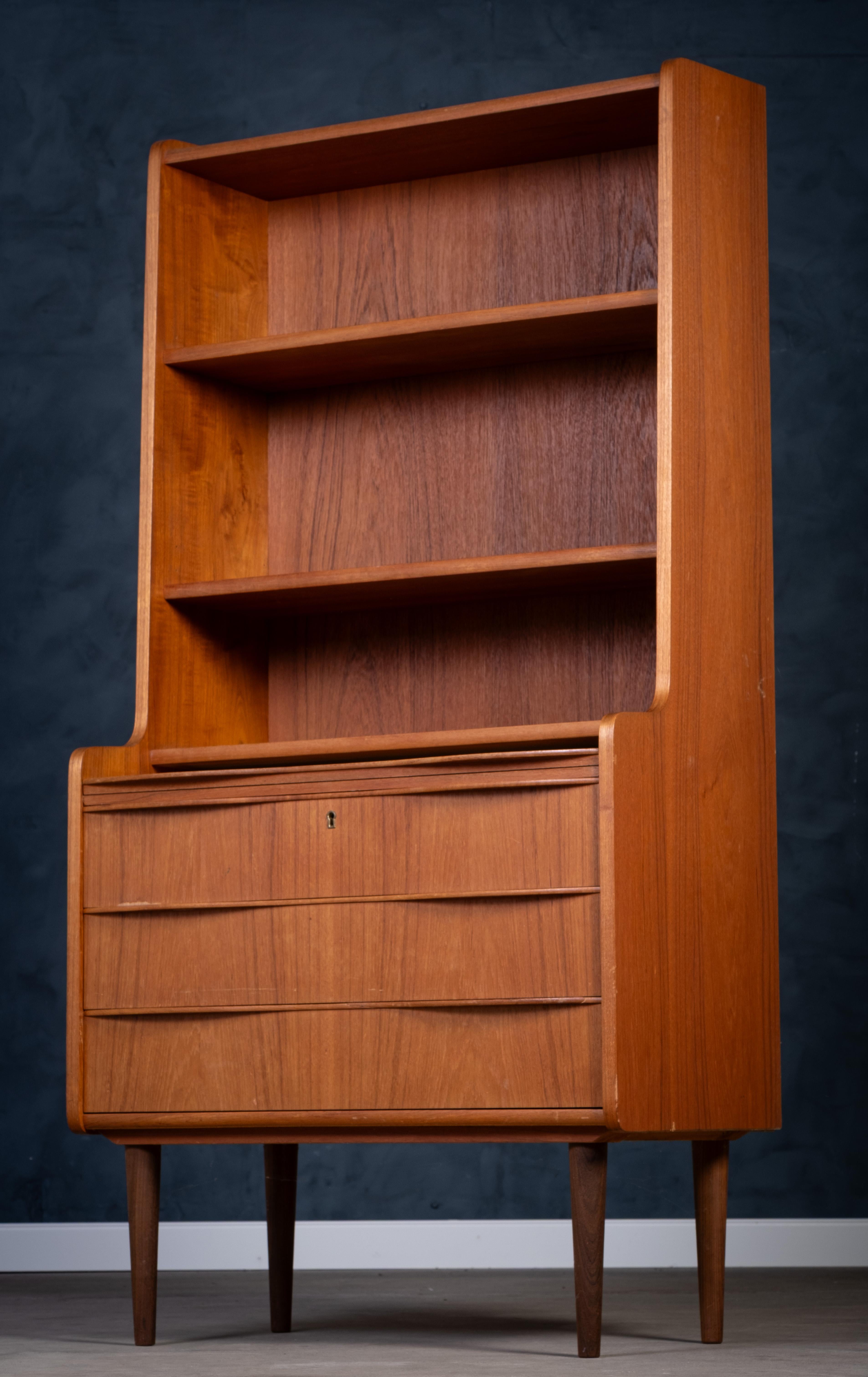 Metà XX secolo Libreria 3 dawer in vendita