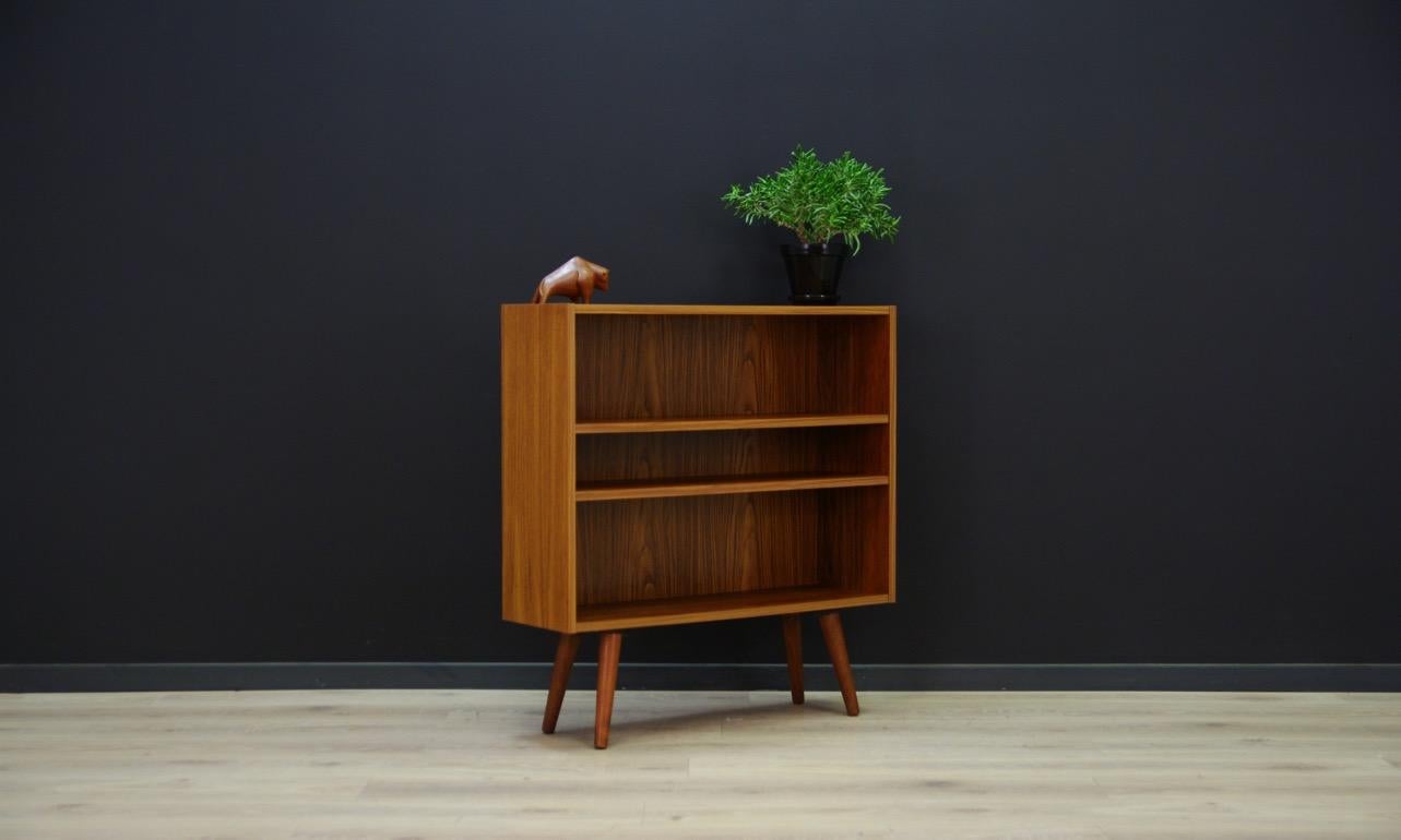 Mid-Century Modern Bookcase Teak Scandinavian Design, 1960-1970