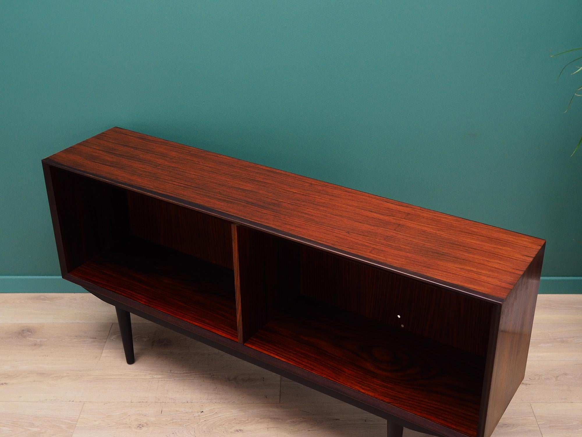 Veneer Bookcase 1960s-1970s Retro Scandinavian Design