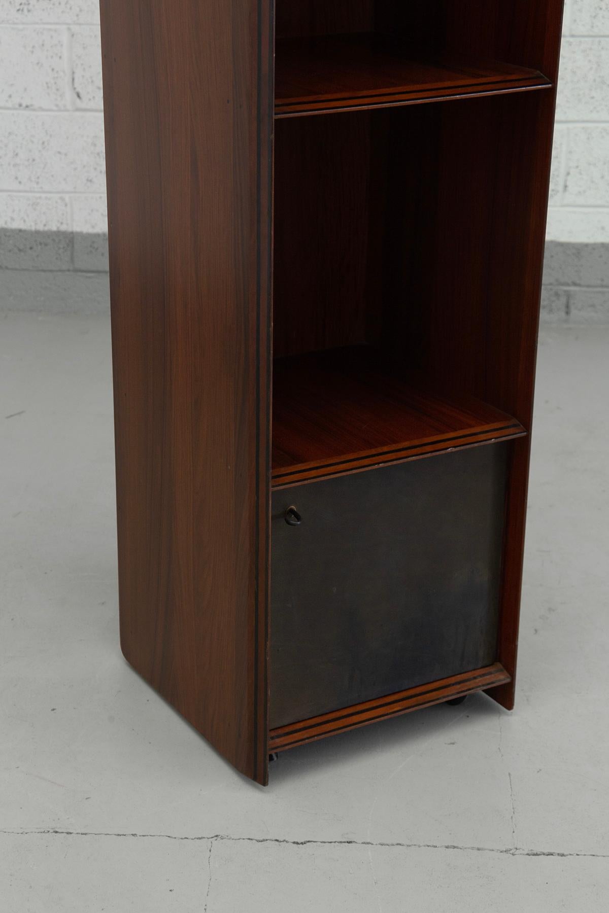 Italian Bookcase Afra e Tobia Scarpa for Max Alto series Artona For Sale