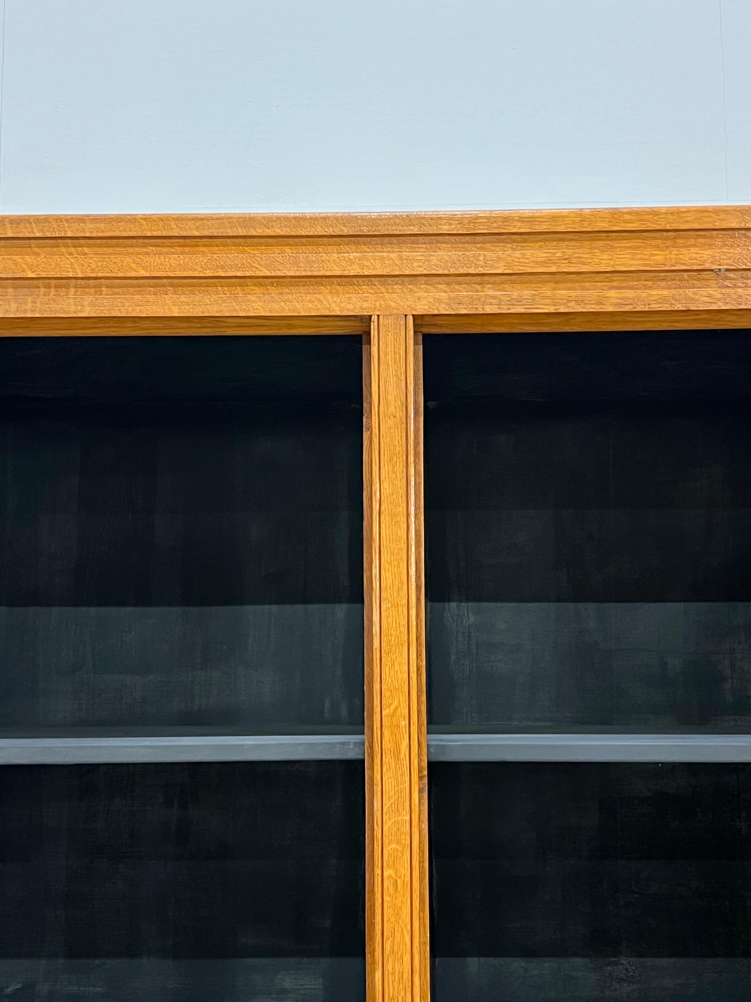 Bookcase Art Deco oak 1920 7