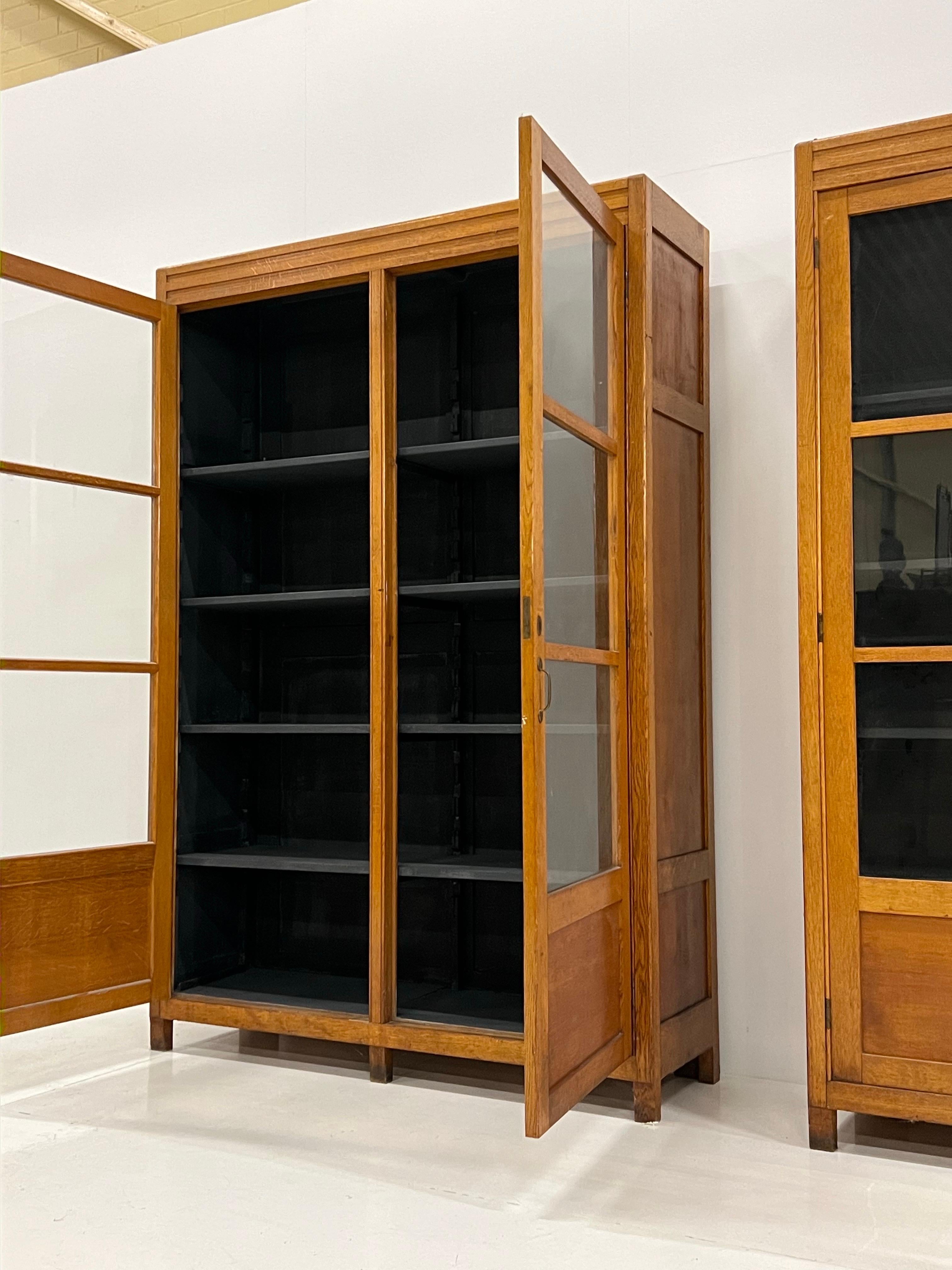 Bookcase Art Deco oak 1920 8