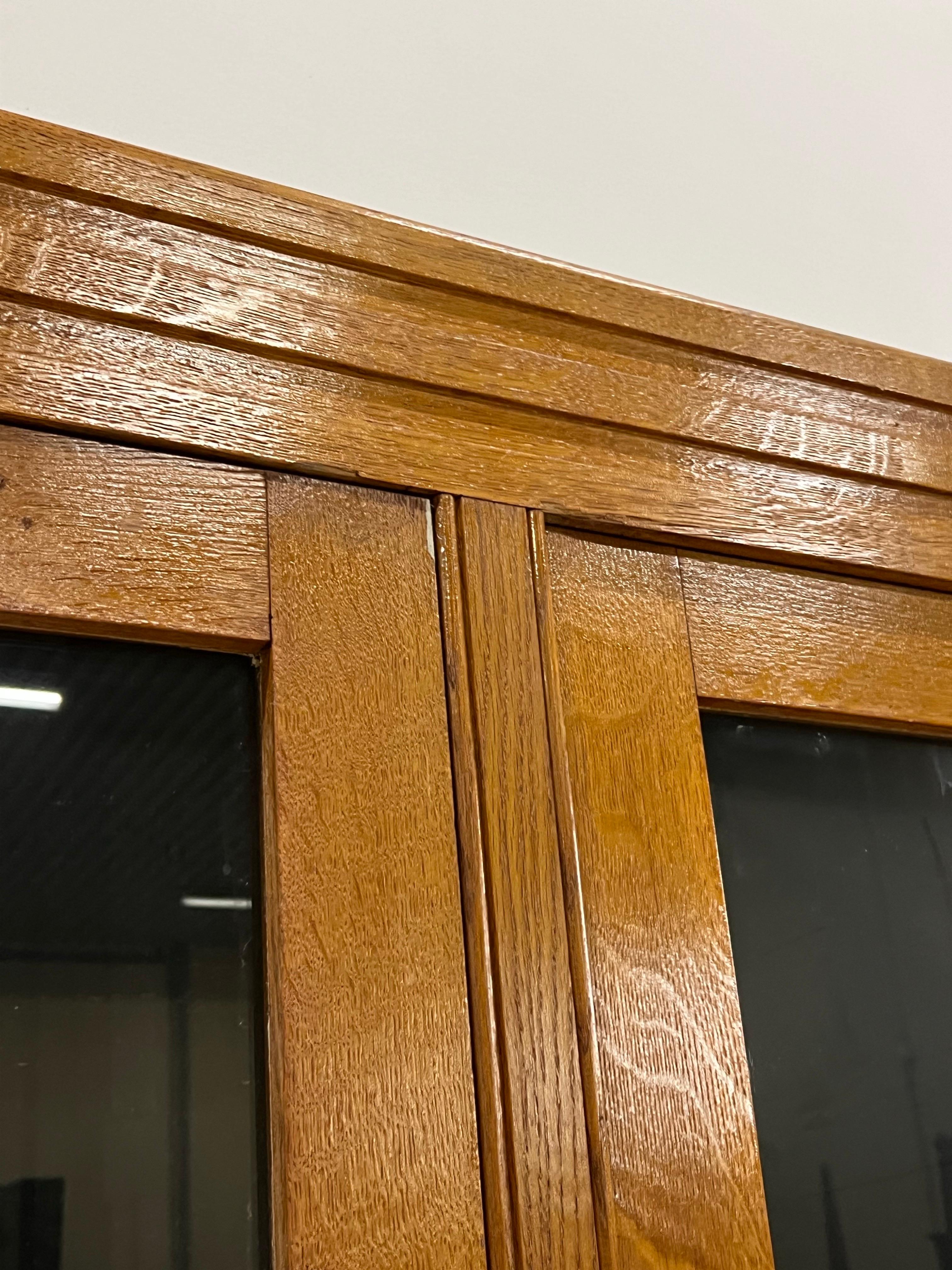 Bookcase Art Deco oak 1920 1