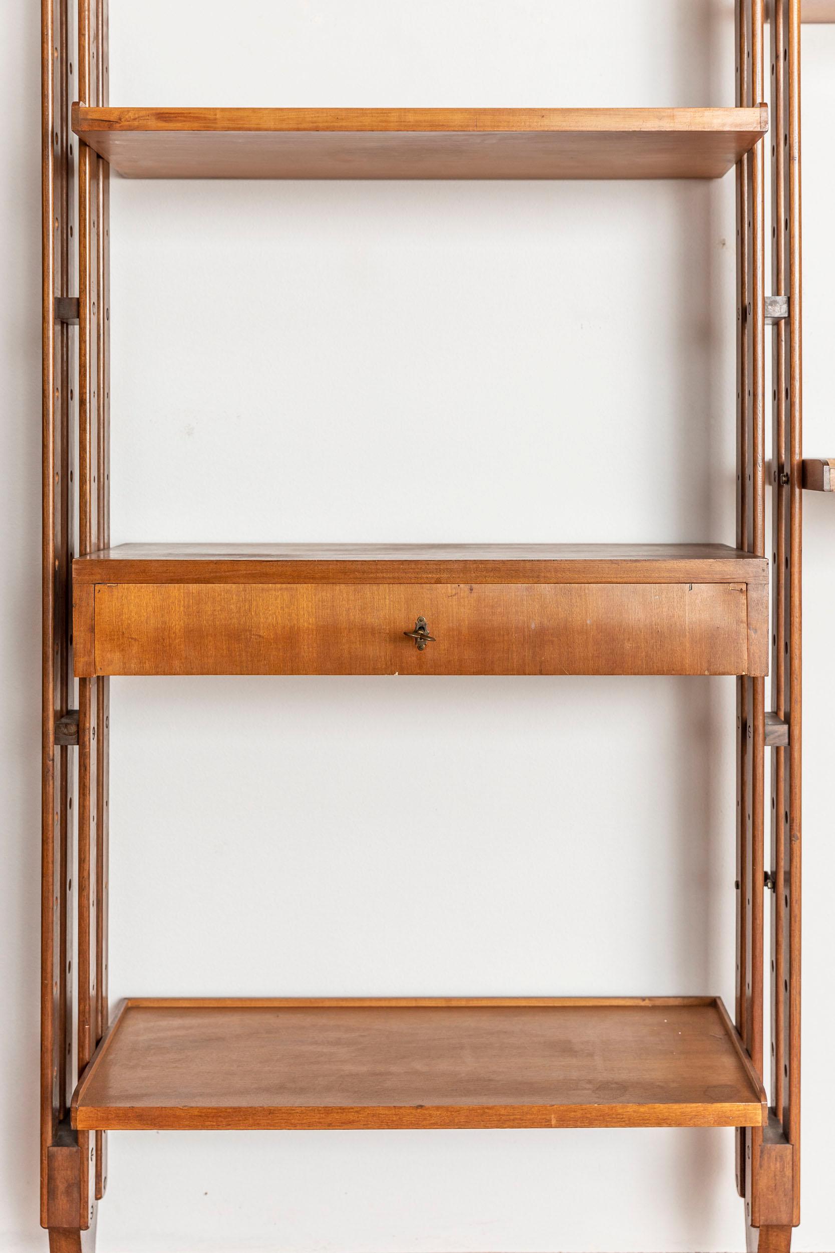 Bookcase Attributed to Paolo Tilche, Italy, 1960s 6