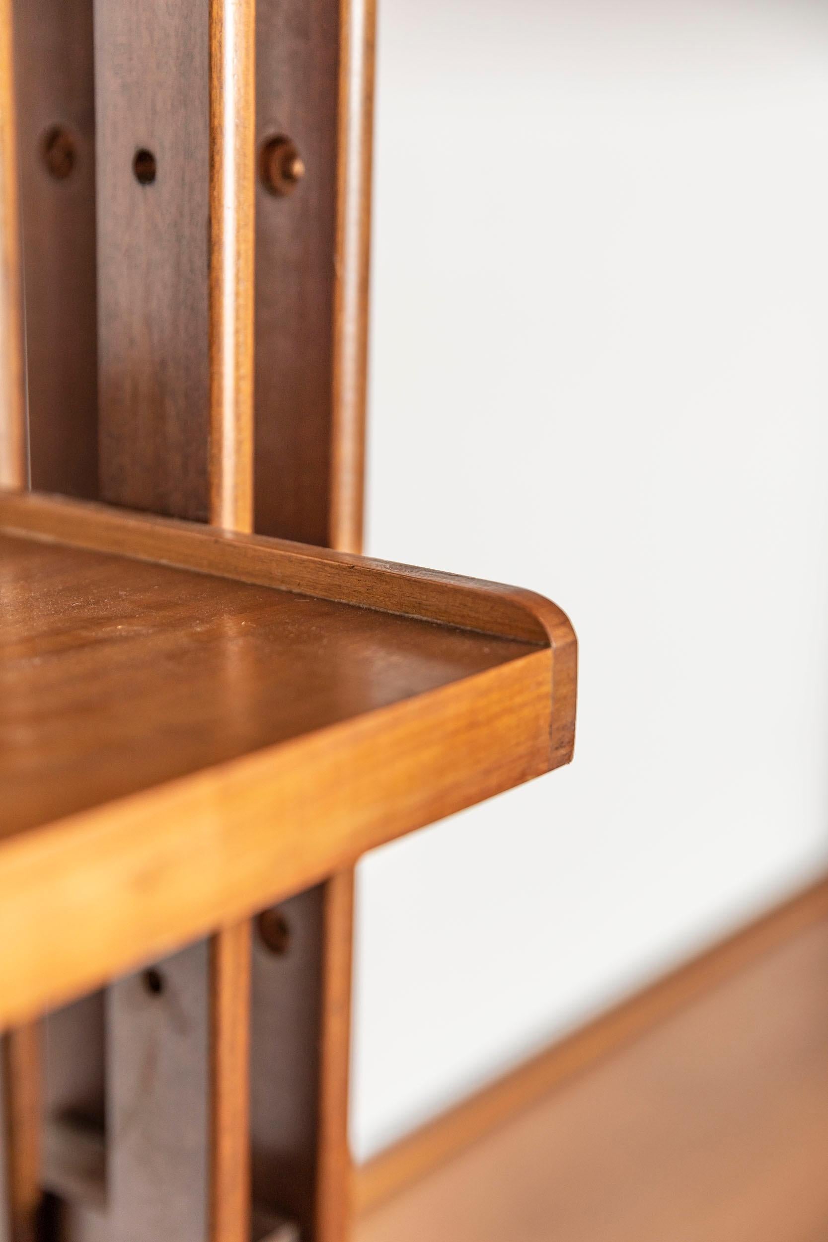 Bookcase Attributed to Paolo Tilche, Italy, 1960s 2