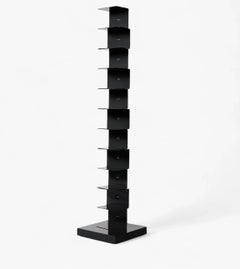 Bookcase / Bookshelf Opinion Ciatti Ptolomeo 160 design Bruno Rainaldi - Black