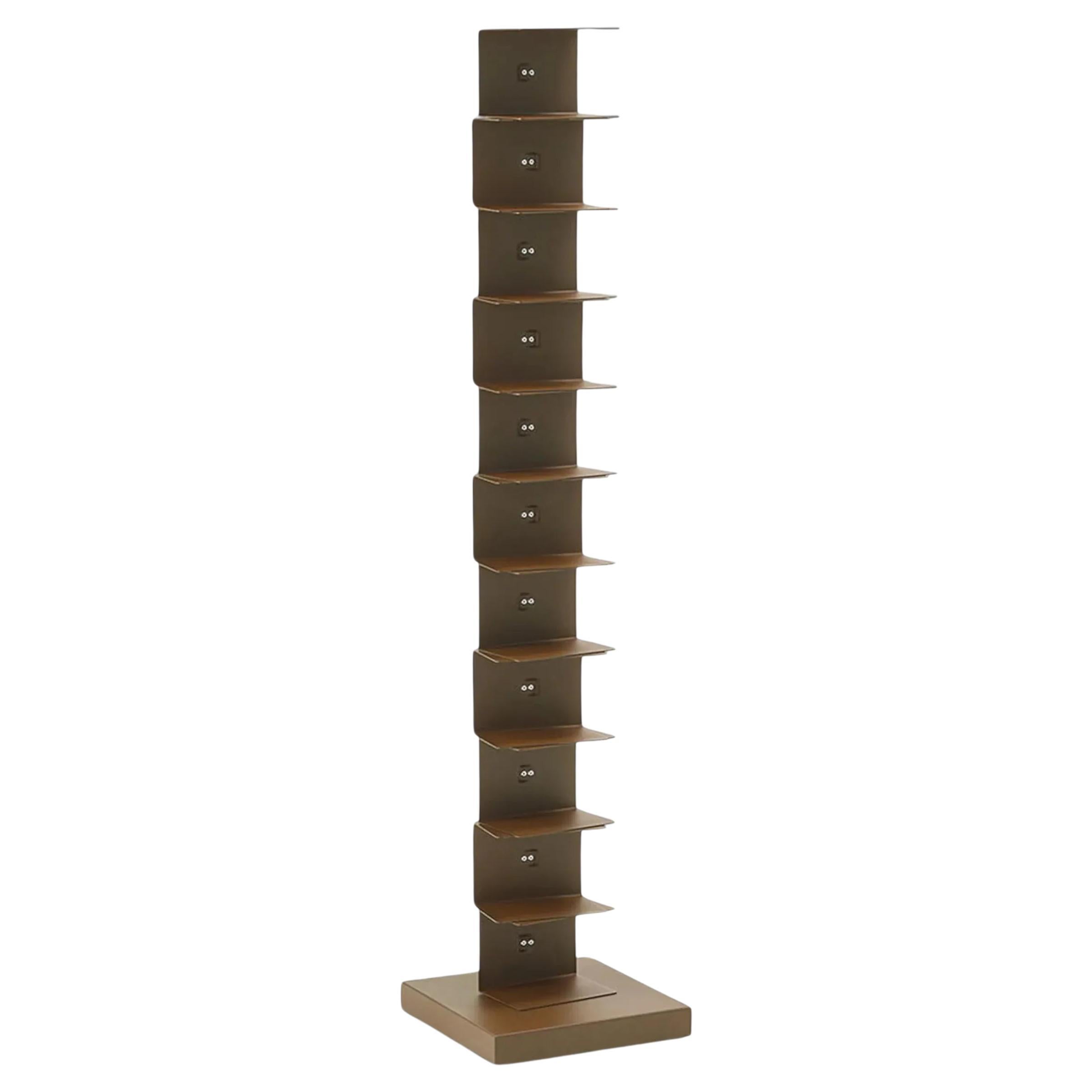 Bookcase / Bookshelf Opinion Ciatti Ptolomeo 160 design Bruno Rainaldi - Corten For Sale