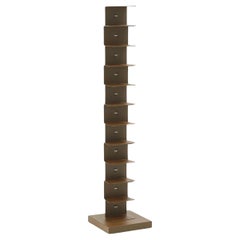 Bookcase / Bookshelf Opinion Ciatti Ptolomeo 160 design Bruno Rainaldi - Corten