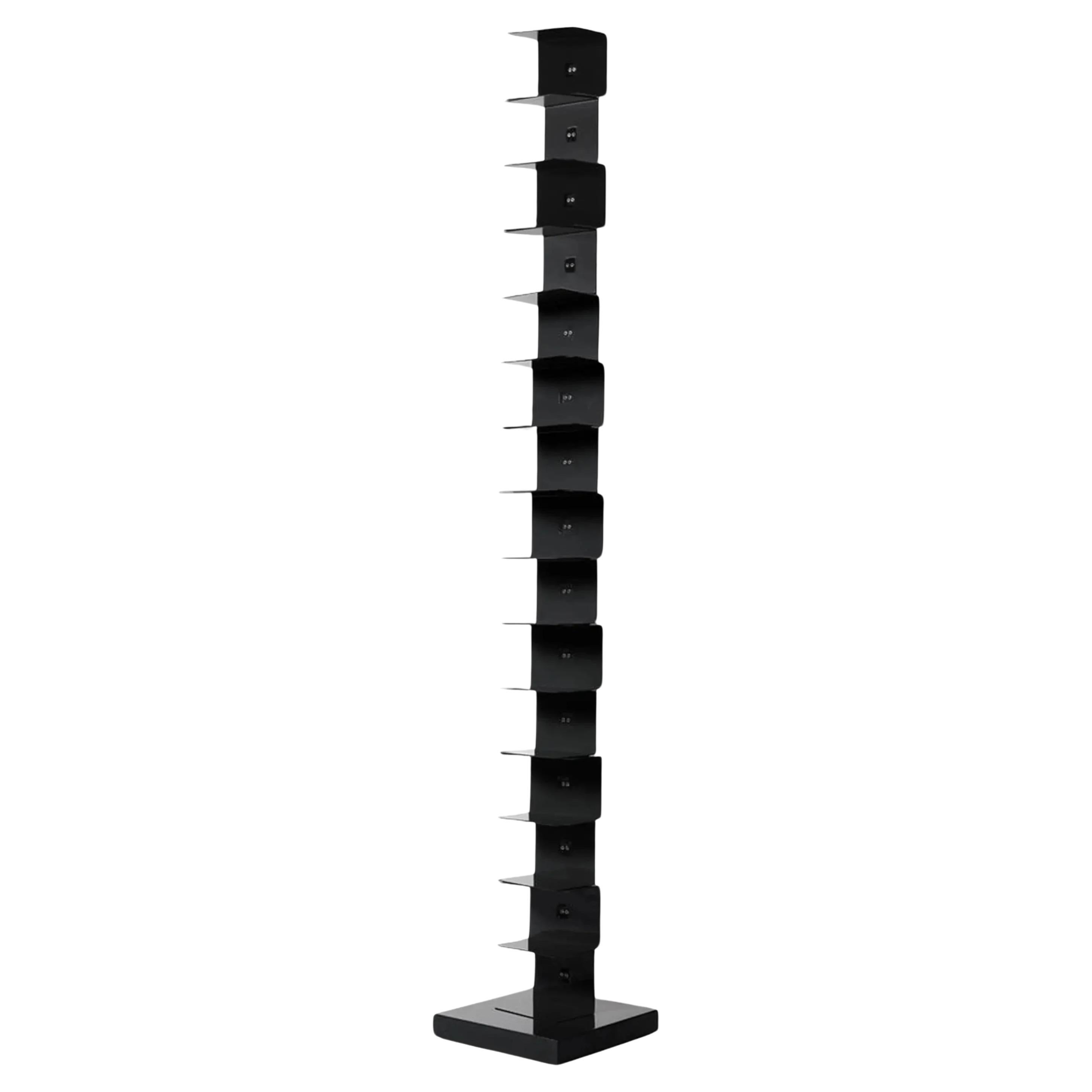 Bookcase / Bookshelf Opinion Ciatti Ptolomeo 215 design Bruno Rainaldi - Black