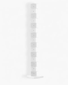 Bookcase / Bookshelf Opinion Ciatti Ptolomeo 215 design Bruno Rainaldi - White