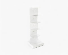 Bookcase / Bookshelf Opinion Ciatti Ptolomeo 75 design Bruno Rainaldi - White