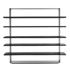 Bookcase / Bookshelf Riva 1920 Crazy Design C.R.&S. Riva 1920 Oak total black