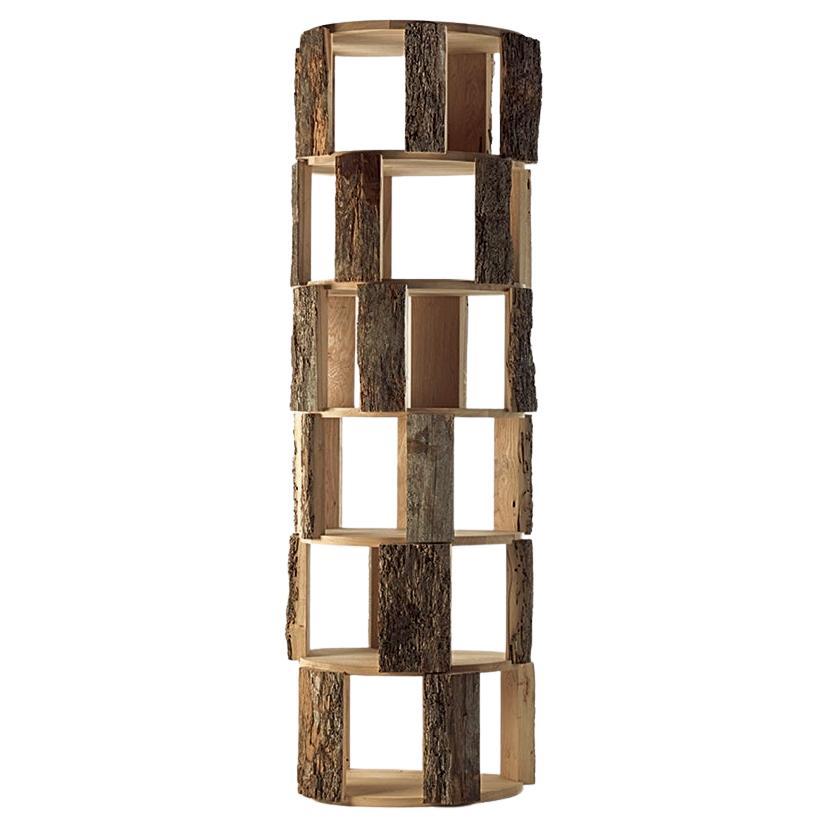 Bookcase / Bookshelf Riva 1920 Il Briccolone Design Michele De Lucchi - Briccola in vendita