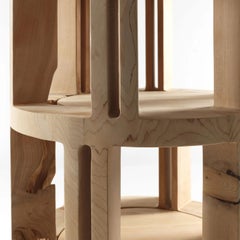 Bookcase / Bookshelf Riva 1920 Torre Lignea design Michele De Lucchi