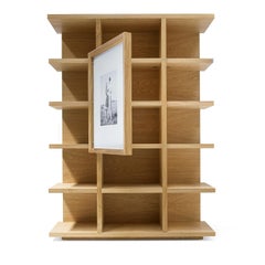 Bookcase / Bookshelf with a special door Riva 1920 Sakari Design Terry Dwan