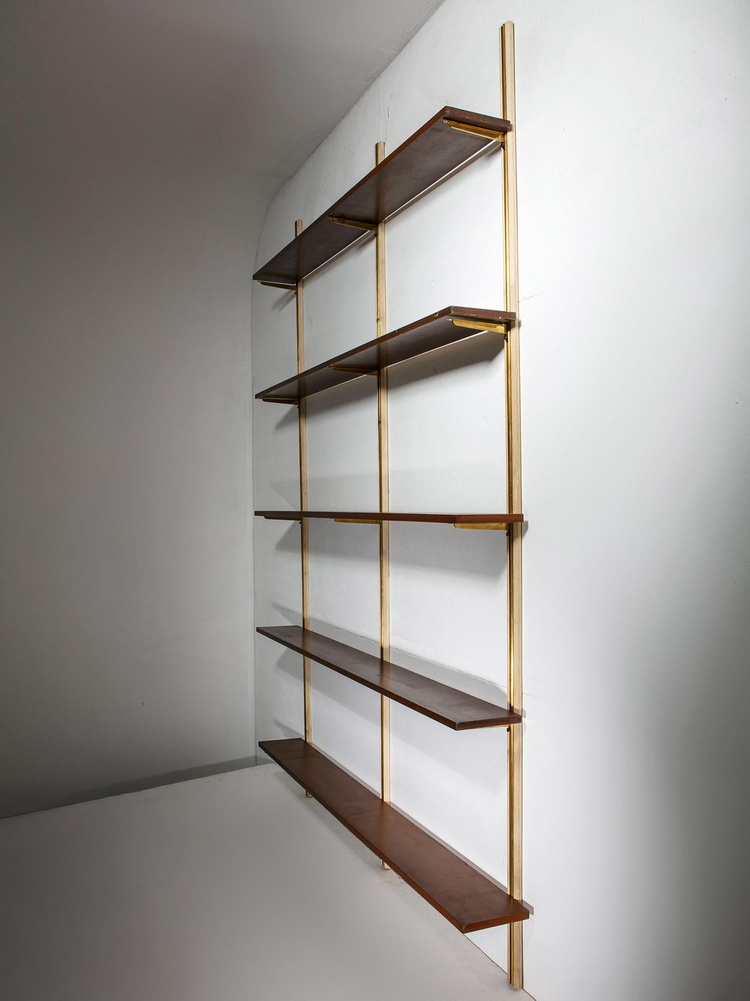 italien Bibliothèque par A.I. C. M. Varos pour La Casa Moderna, Italie, années 1950 en vente
