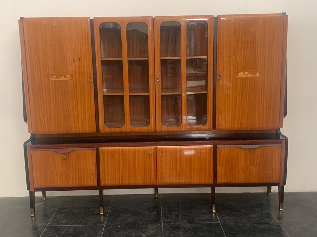 Mid-Century Modern Bookcase by Vittorio Dassi, 1950s For Sale