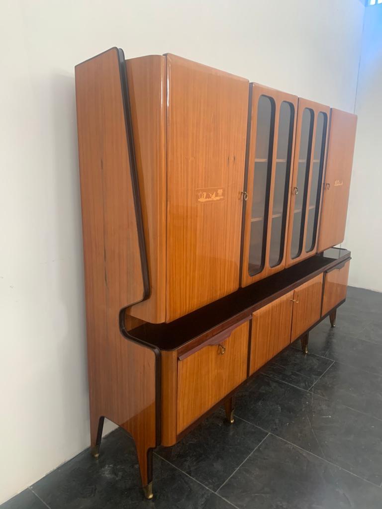 Italian Bookcase by Vittorio Dassi, 1950s For Sale