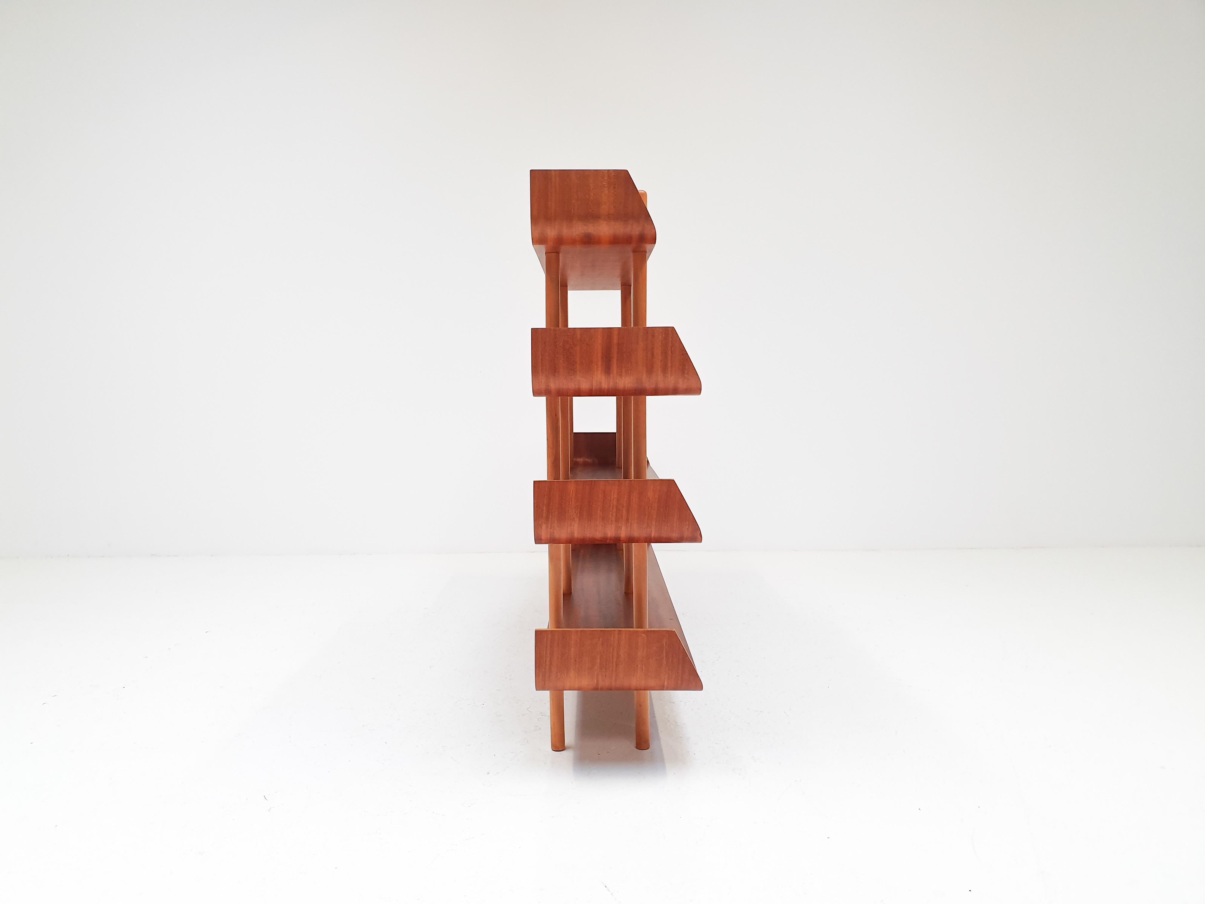 Bookcase by Willem Lutjens for De Boer Gouda, Netherlands, 1953 7