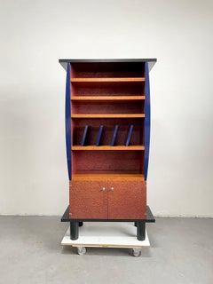 Bookcase Cabinet Donau, Ettore Sottsass & Marco Zanini for Franz Leitner, 1980s