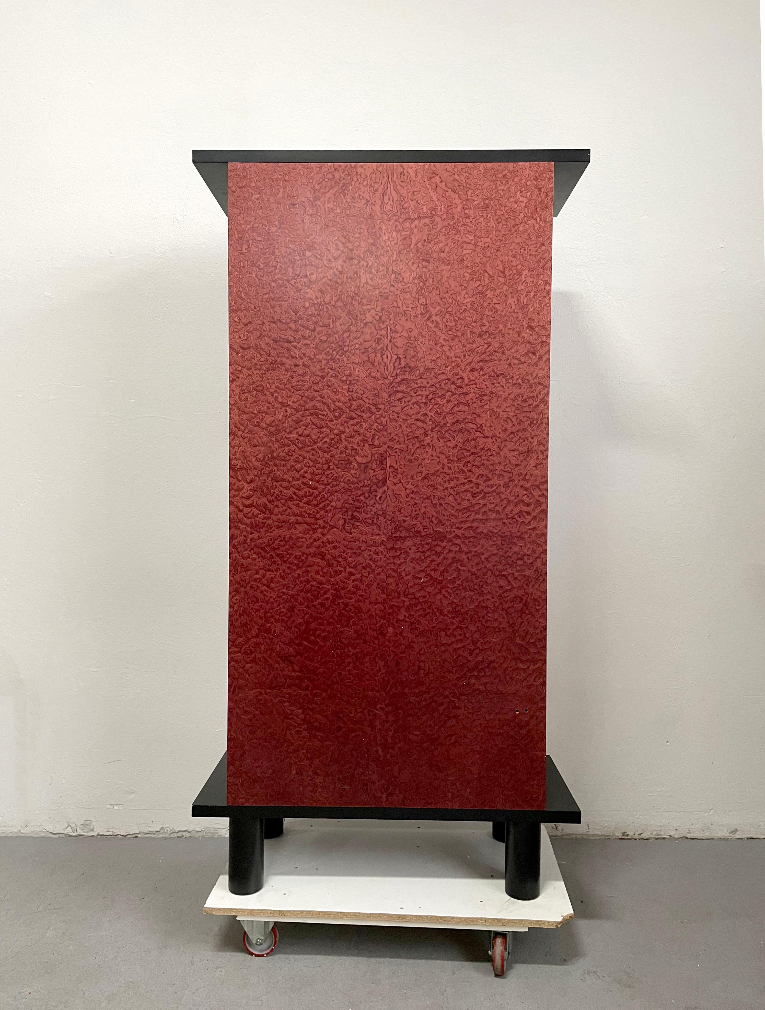 Bookcase Cabinet Donau, Ettore Sottsass & Marco Zanini for Franz Leitner, 1980s For Sale 1
