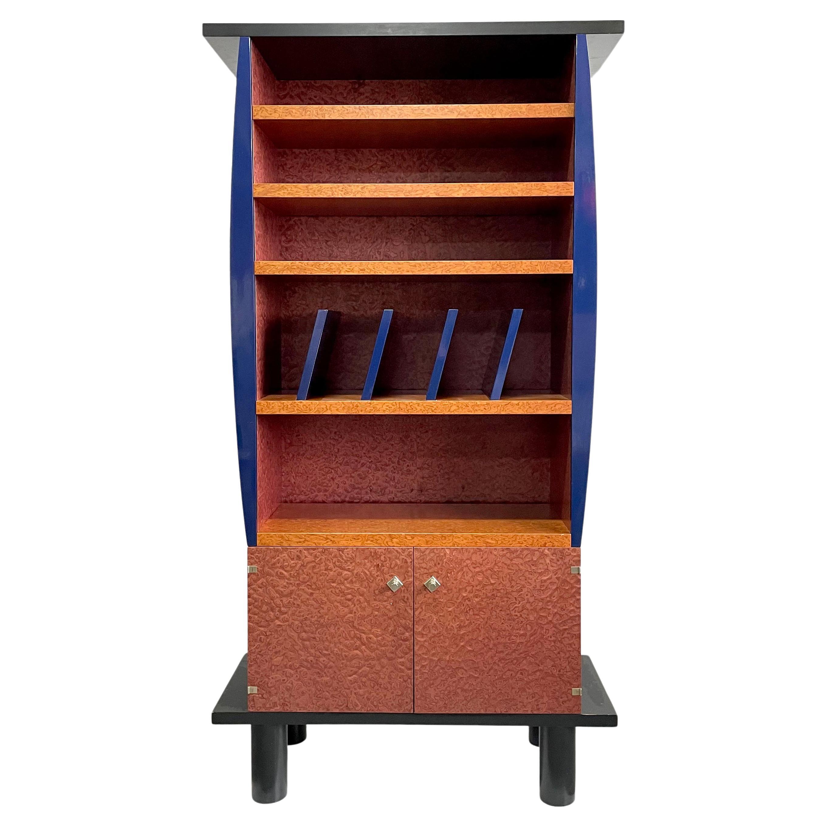 Bookcase Cabinet Donau, Ettore Sottsass & Marco Zanini for Franz Leitner, 1980s For Sale