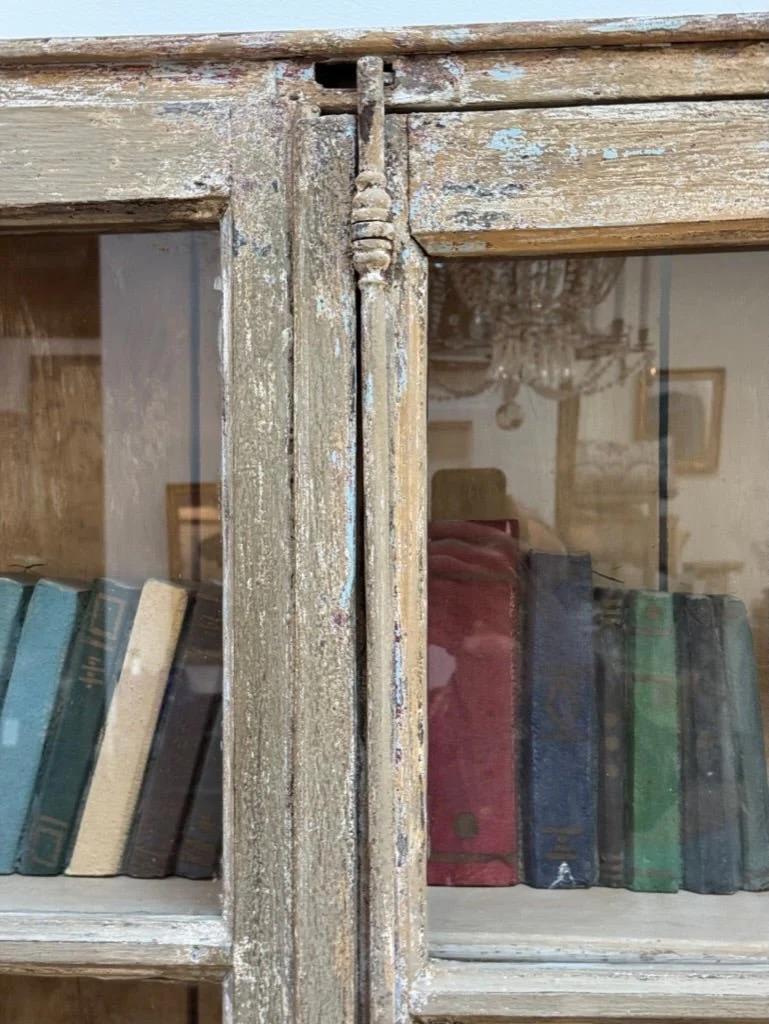 Unknown Bookcase cabinet, French casement windows