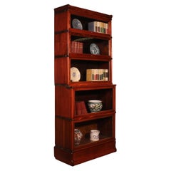 Antique Bookcase Called Stacking Bookcase In Mahogany Of 5 Elements With Extension From