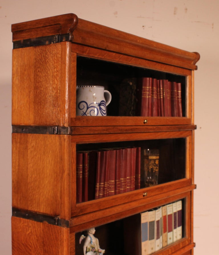 Bookcase Called Stacking Bookcase in Oak of 5 Elements For Sale at 1stDibs