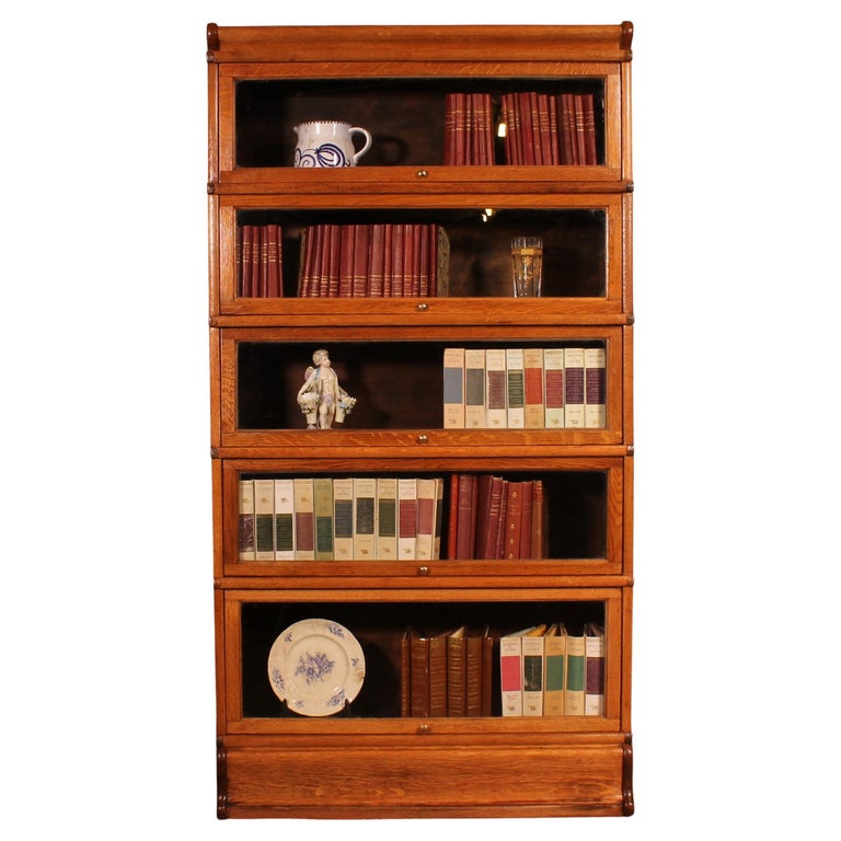 Bookcase Called Stacking Bookcase in Oak of 5 Elements For Sale at 1stDibs