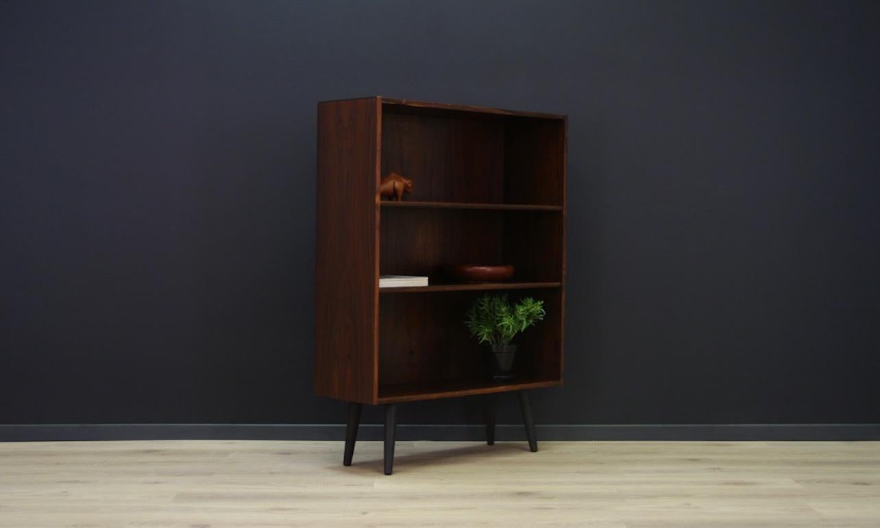 Mid-Century Modern Bookcase Danish Design Rosewood Retro