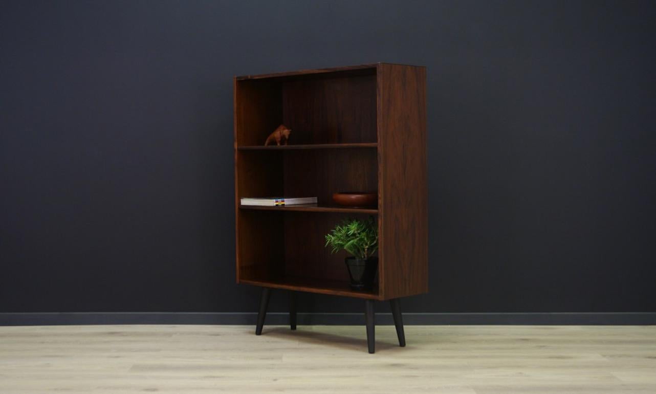 Scandinavian Bookcase Danish Design Rosewood Retro