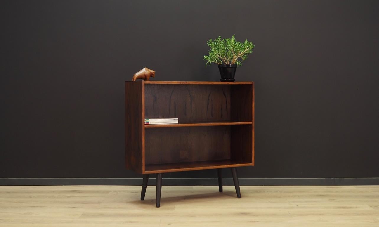 Mid-Century Modern Bookcase Danish Design Rosewood Vintage
