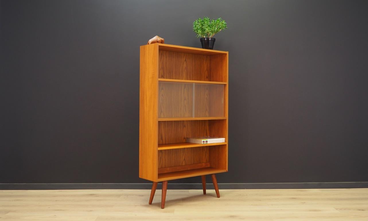 Mid-Century Modern Bookcase Danish Design Teak Vintage Classic 1960-1970