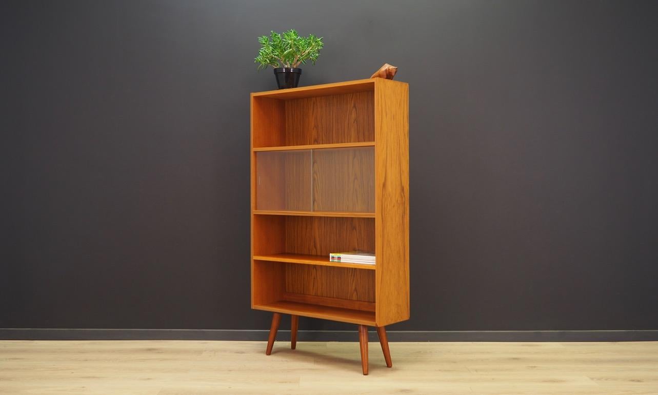 Scandinavian Bookcase Danish Design Teak Vintage Classic 1960-1970