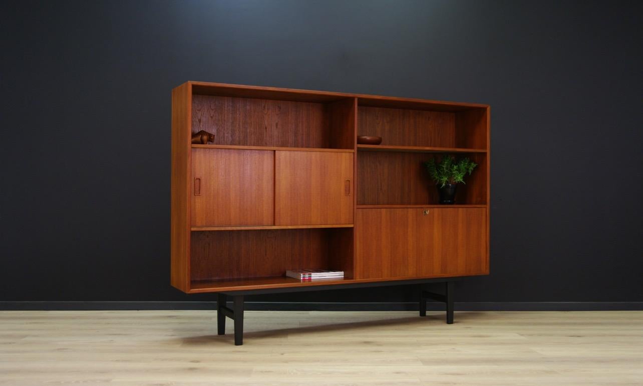 Mid-Century Modern Bookcase Danish Design Vintage Classic Teak
