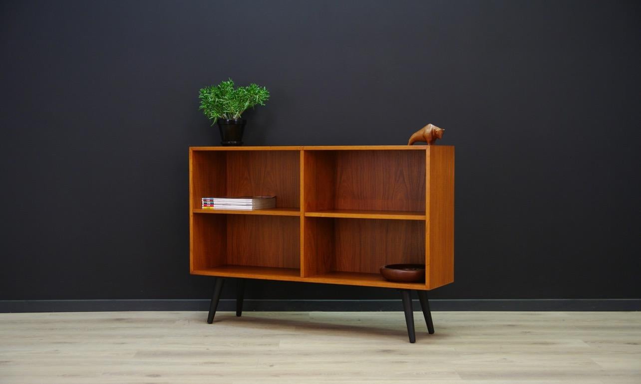 Bookcase Danish Design Vintage Teak Midcentury (Skandinavisch)