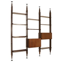 Bookcase Designed by Franco Albini Rosewood Vintage, Italy, 1960s-1970s
