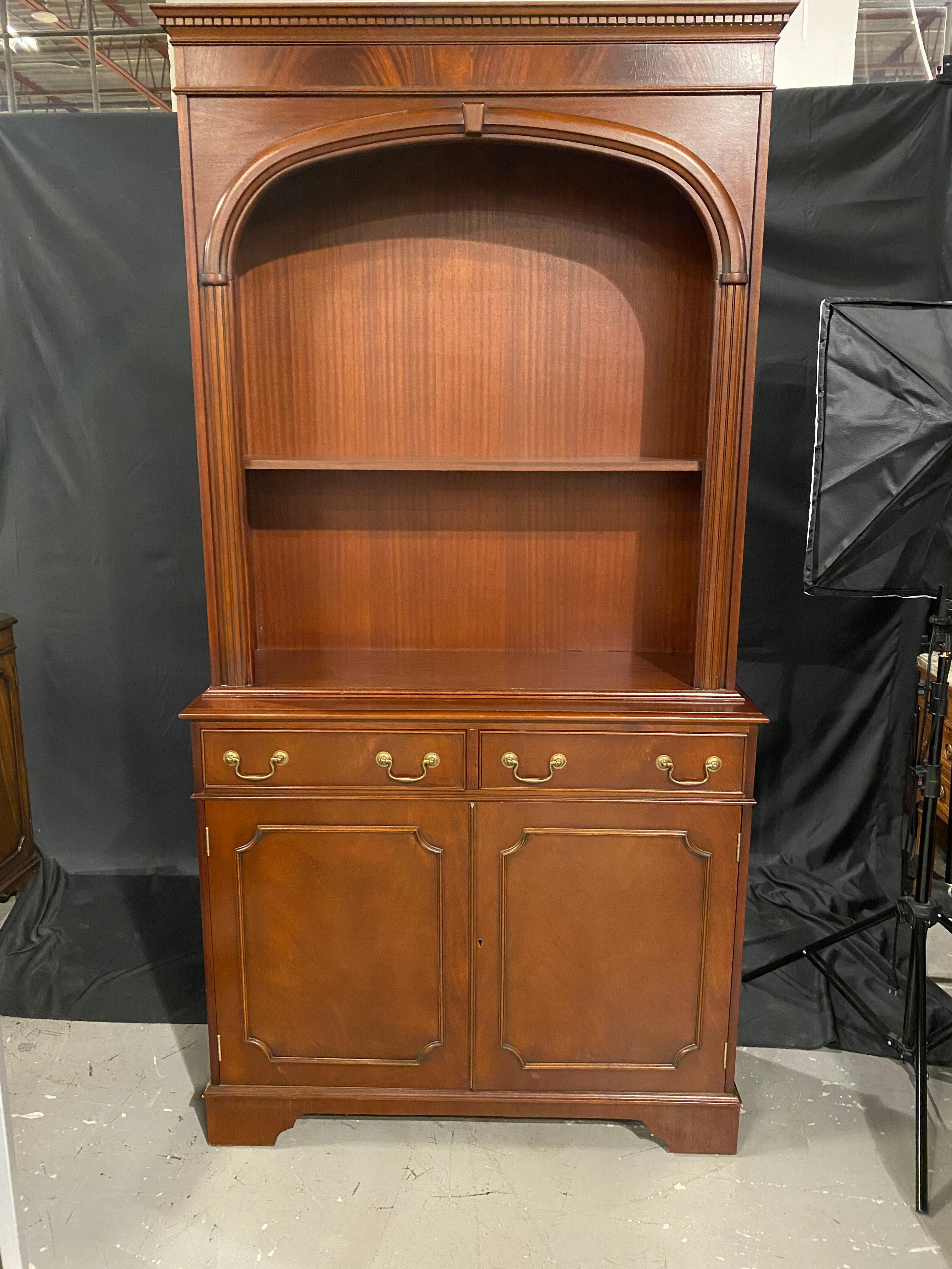 Legno Libreria inglese, stile georgiano in vendita