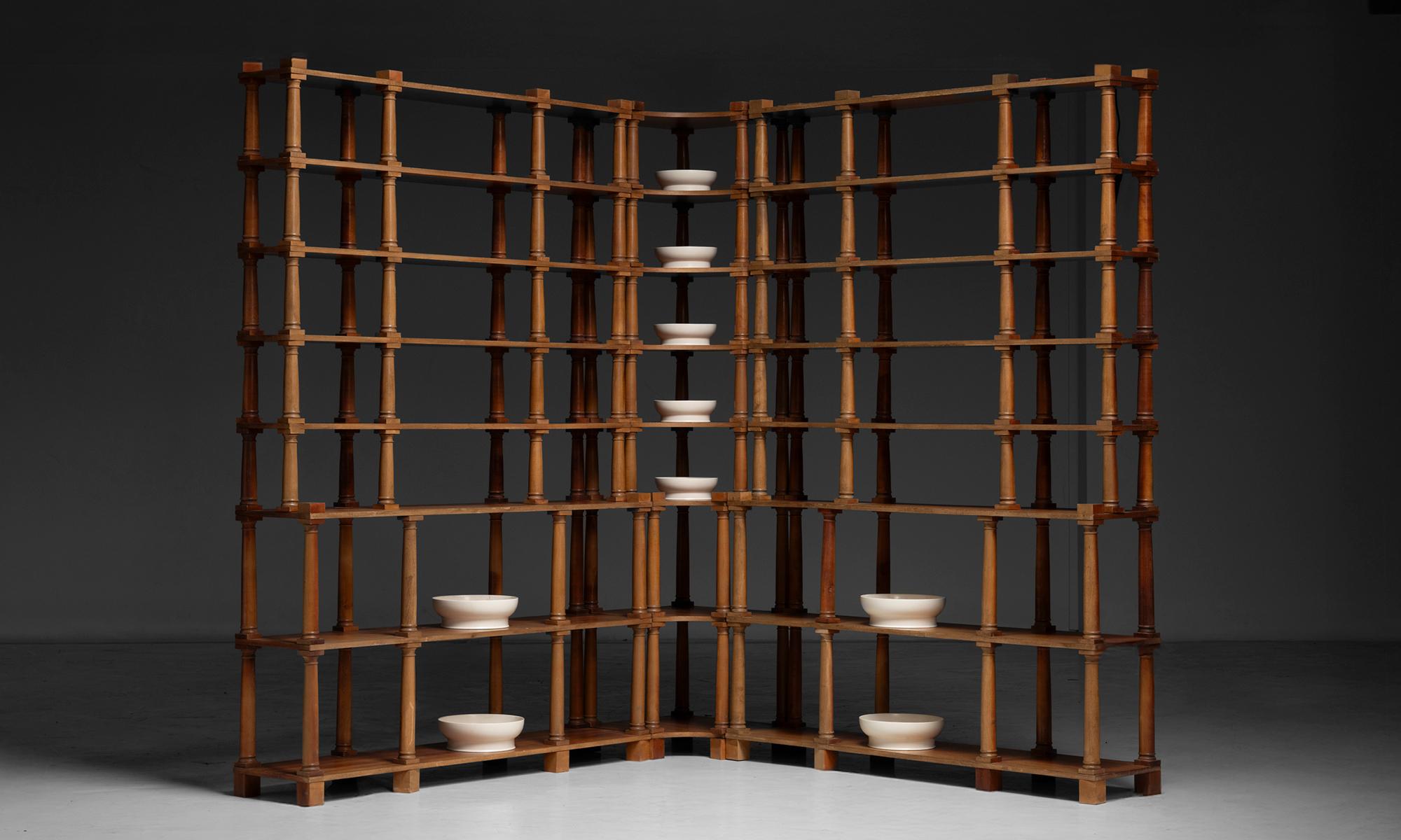 Bookcase, France circa 1970 In Good Condition For Sale In Culver City, CA