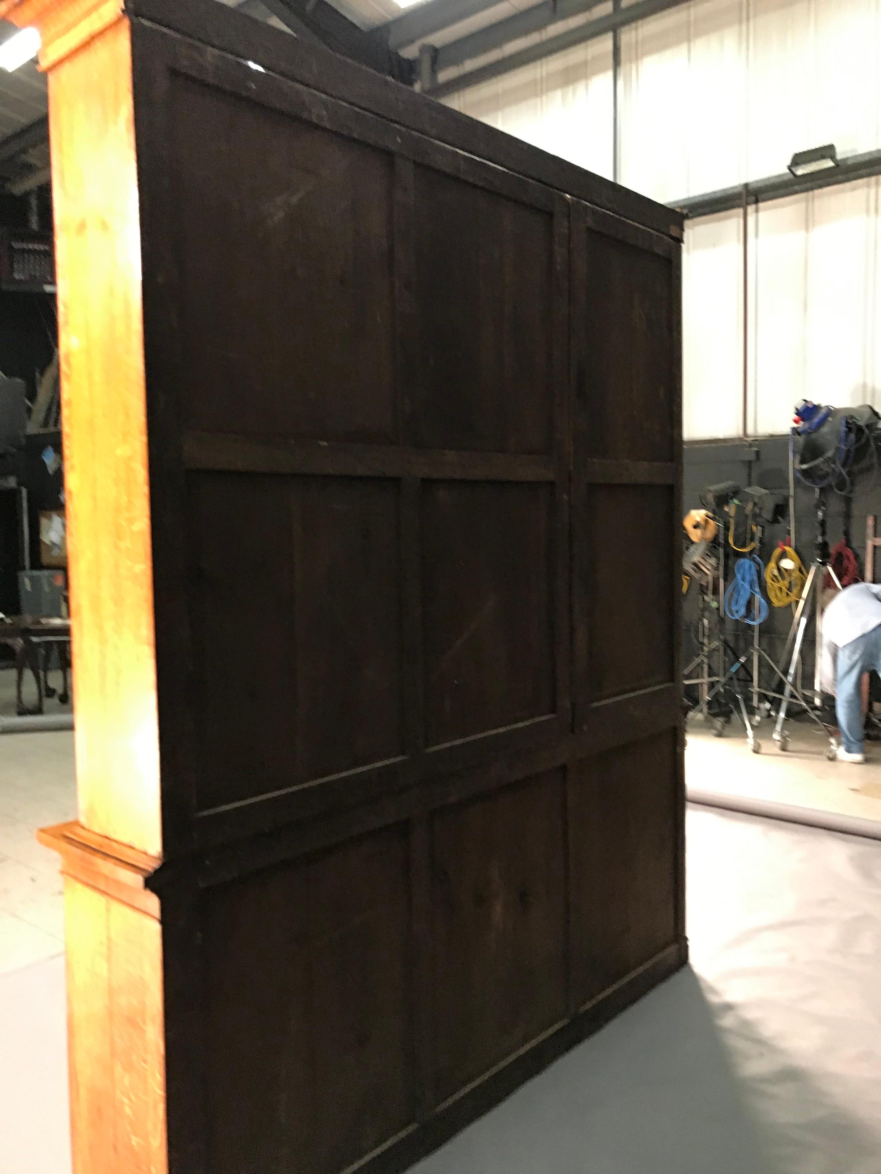Libreria, Vetrata, A libera installazione, A tutta altezza, Gotica, Oak  H271cm 107