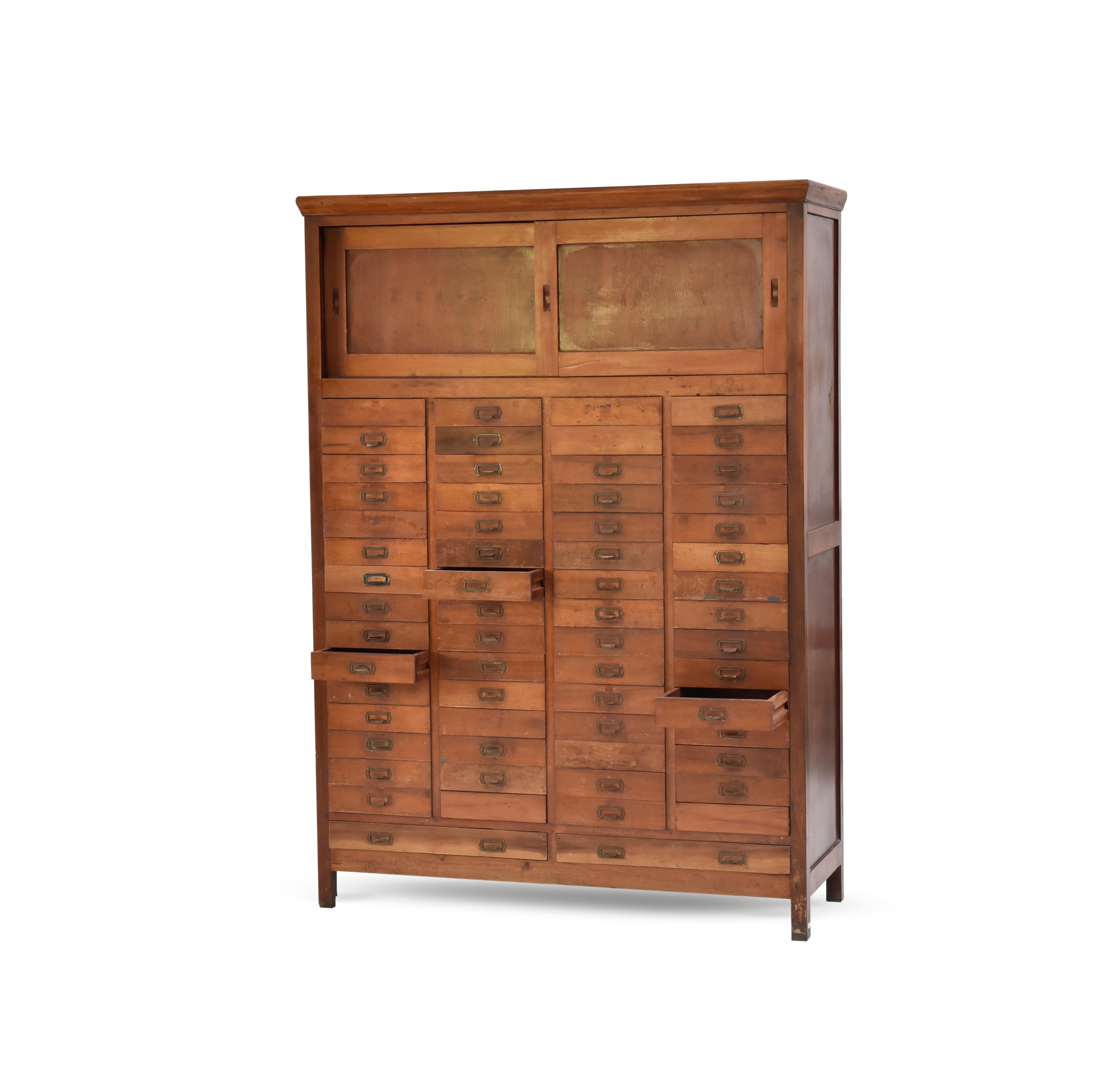 Mid-20th Century Bookcase in Brazilian Wood For Sale