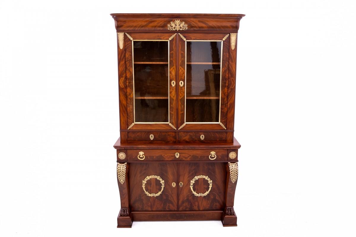 Bookcase in Empire style, France, around 1860. After renovation. 11
