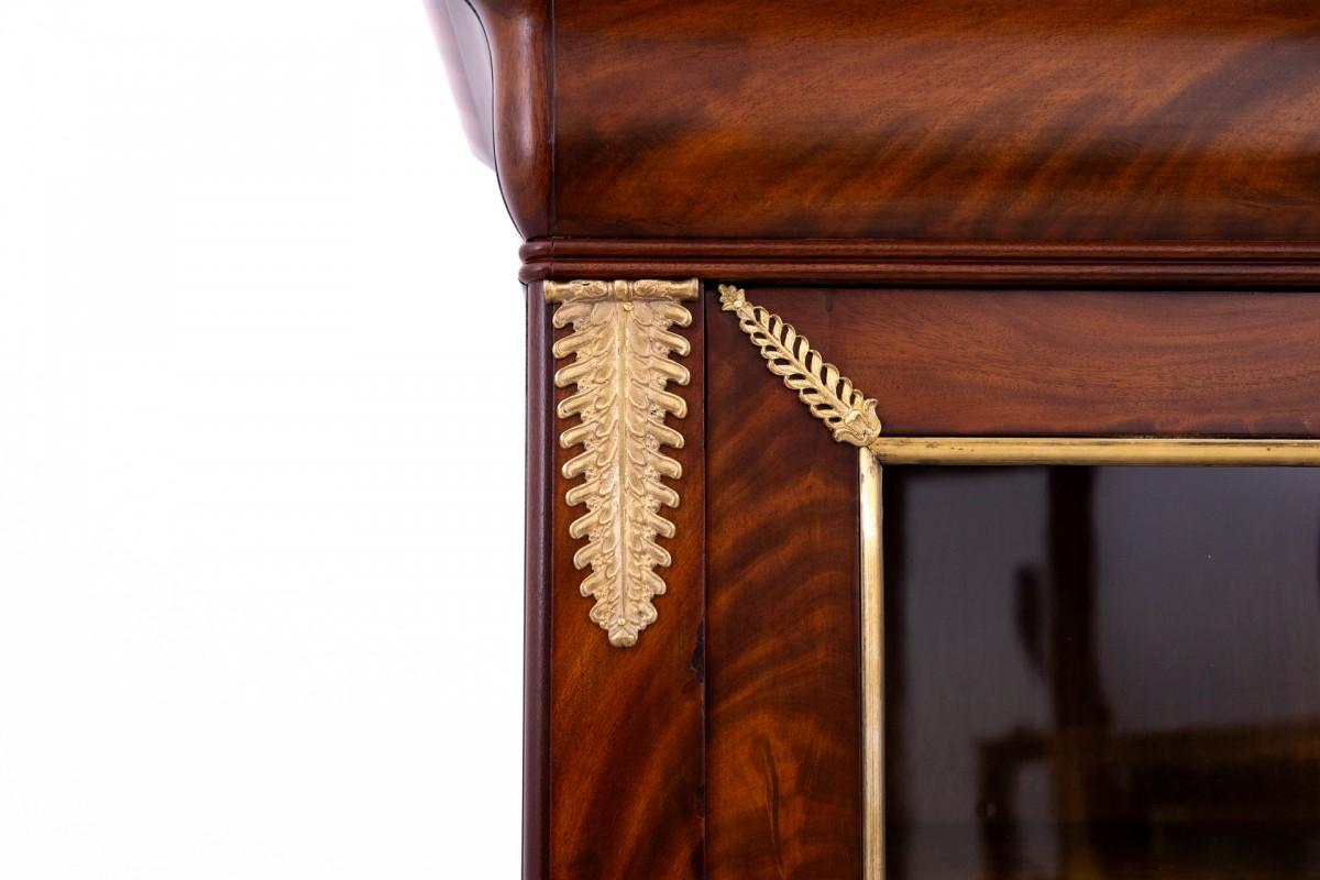 Bookcase in Empire style, France, around 1860. After renovation. 2