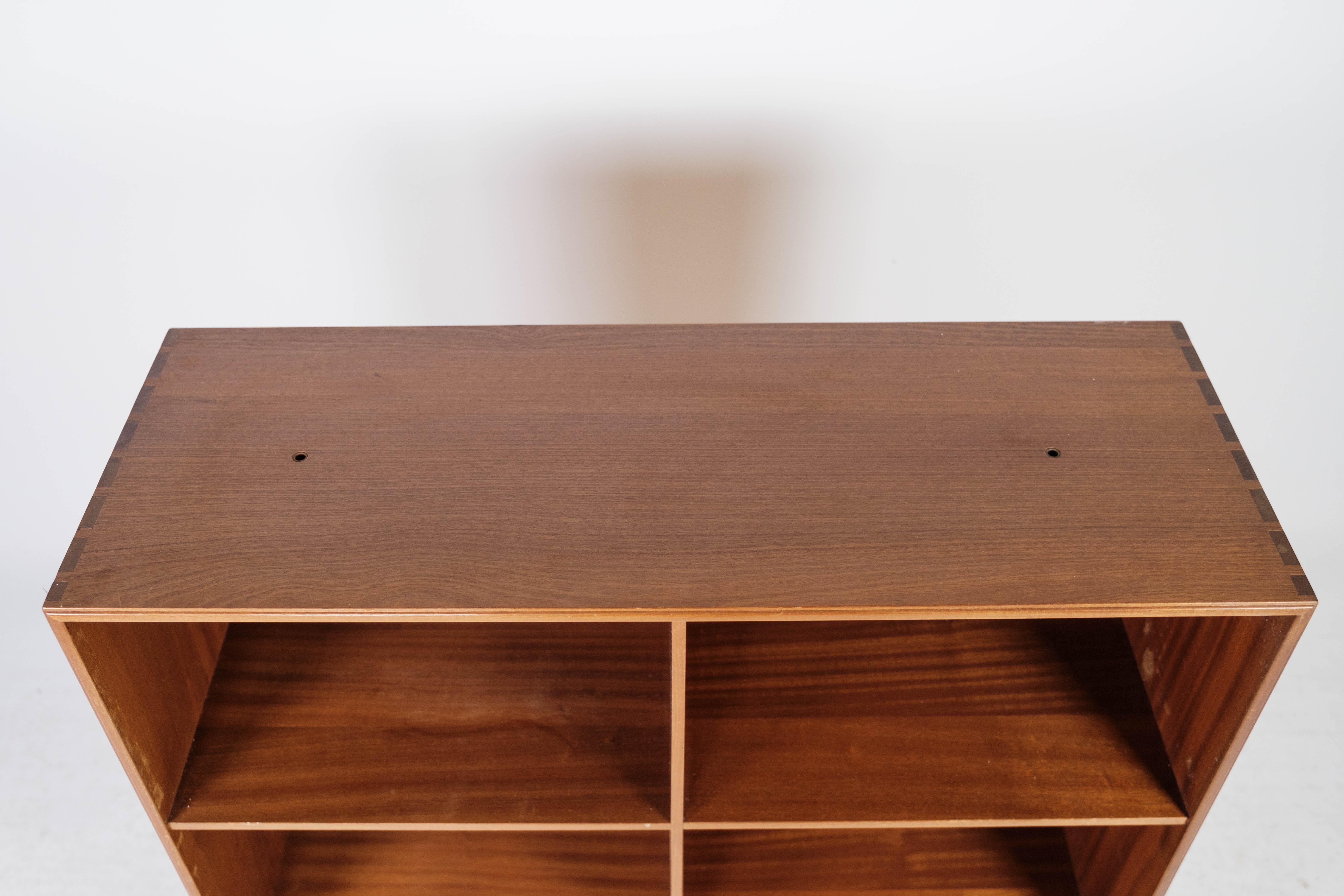 Librería de caoba clara diseñada por Mogens Koch, años 60 Moderno de mediados de siglo en venta