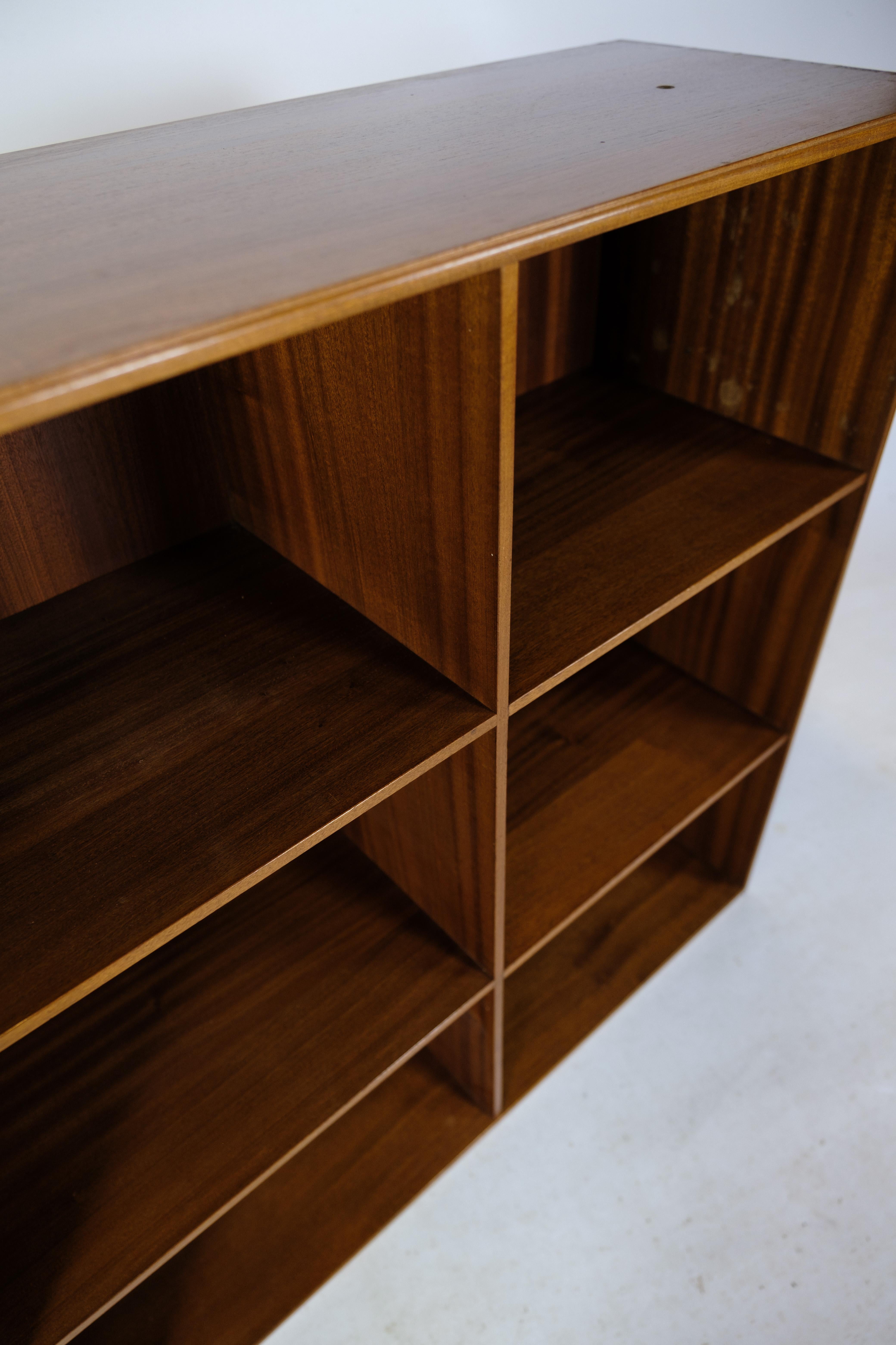Danish Bookcase in Light Mahogany of Mogens Koch and Rud Rasmussen from the 1960s For Sale