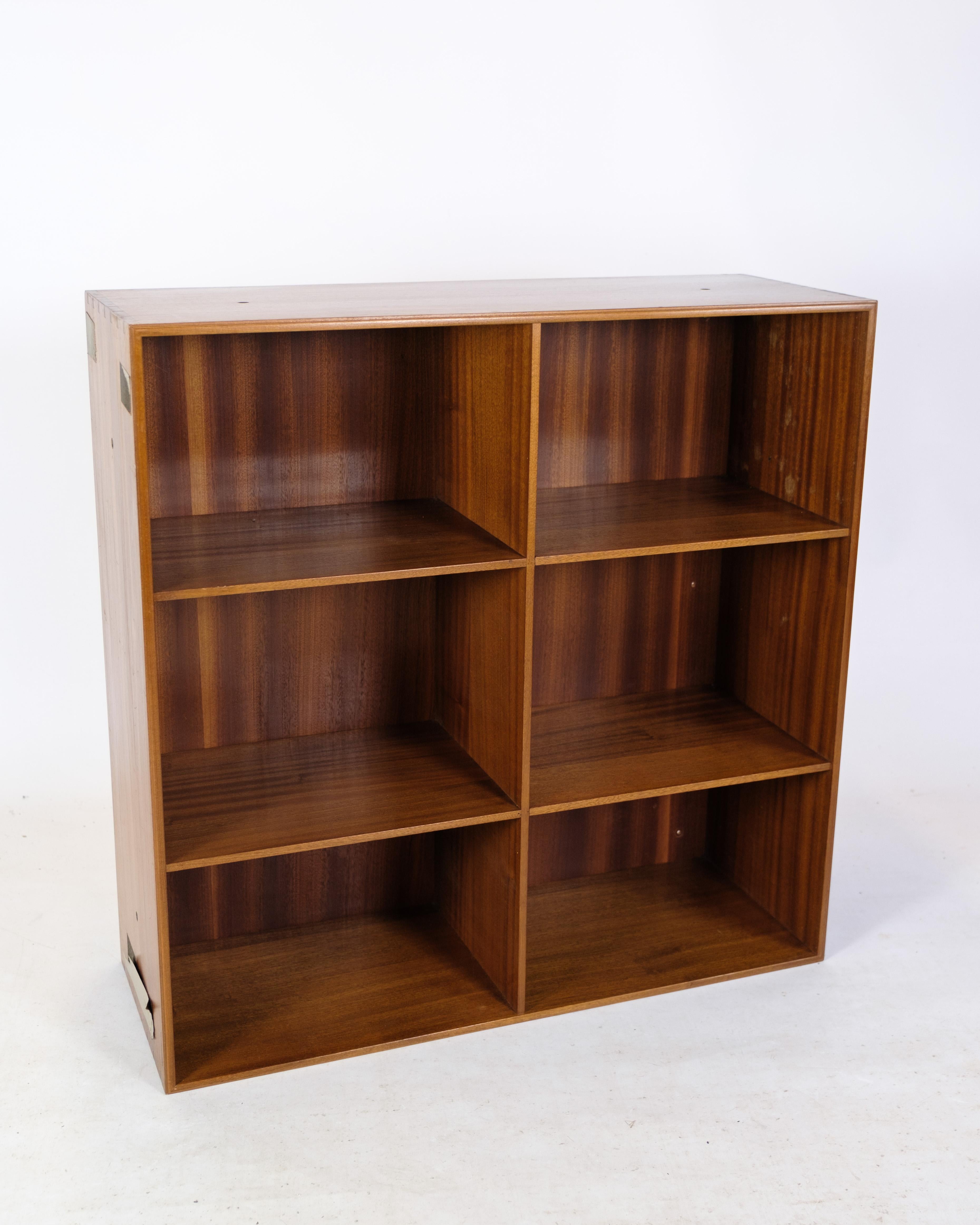 Mid-20th Century Bookcase in Light Mahogany of Mogens Koch and Rud Rasmussen from the 1960s For Sale