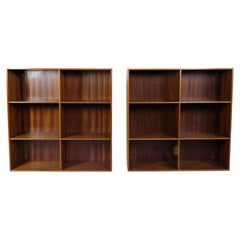 Bookcase in Light Mahogany of Mogens Koch and Rud Rasmussen from the 1960s
