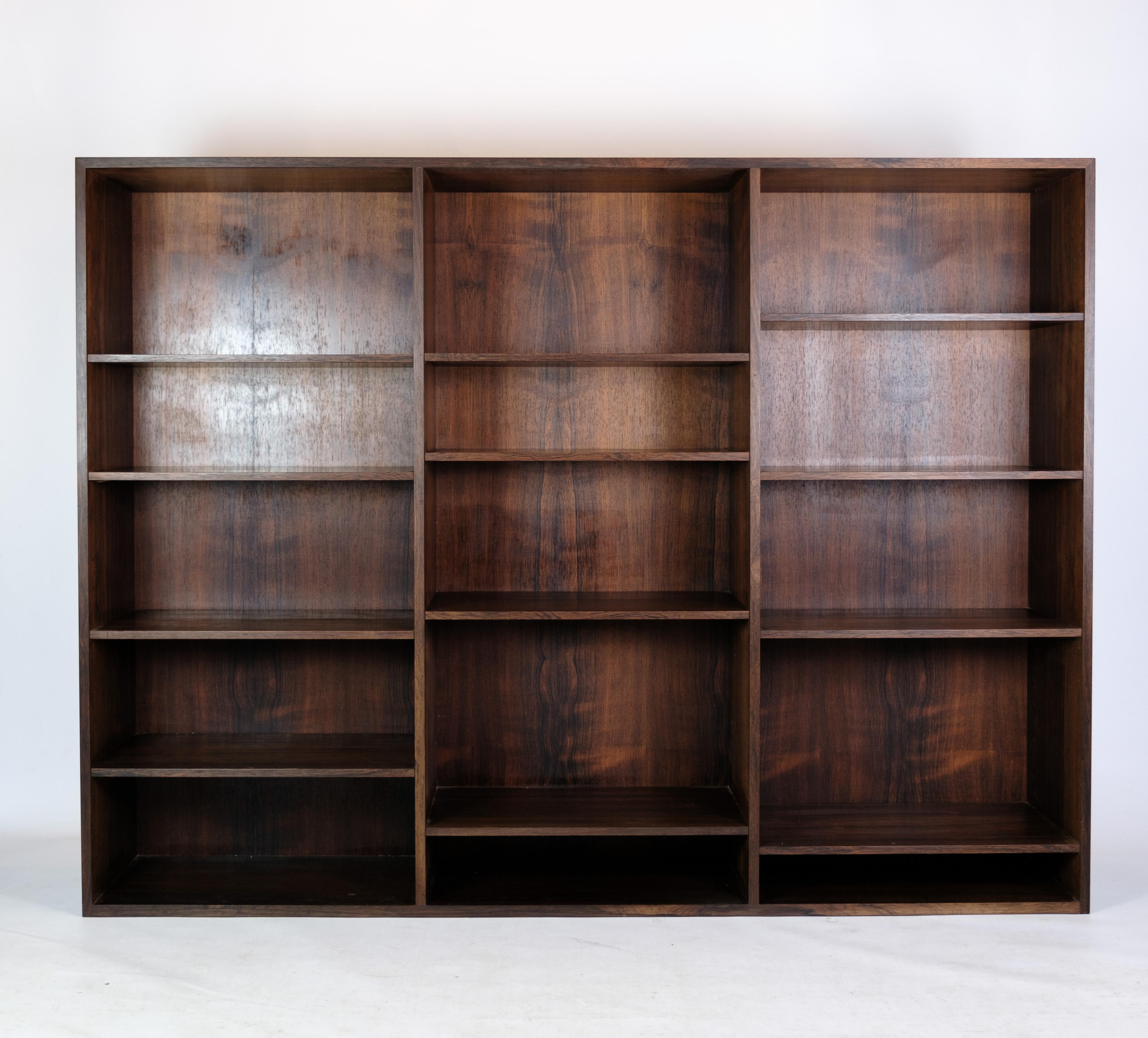 Bookcase In Rosewood of Danish Design From the 1960 5