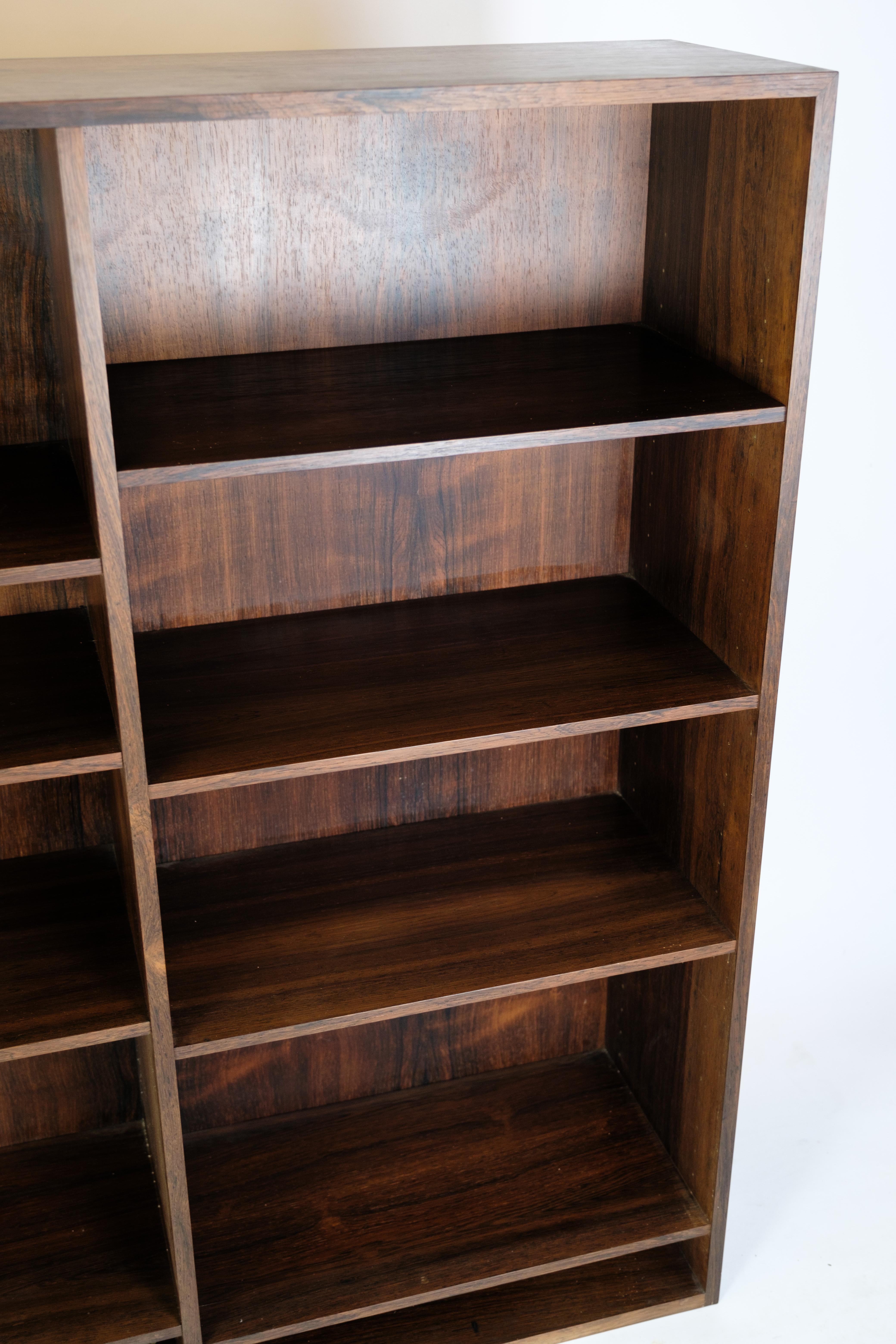 Mid-Century Modern Bookcase In Rosewood of Danish Design From the 1960